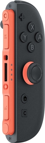 Nintendo Switch 2 Joy-Con 2 Derecha Negro & Rojo Claro, Sin Correa